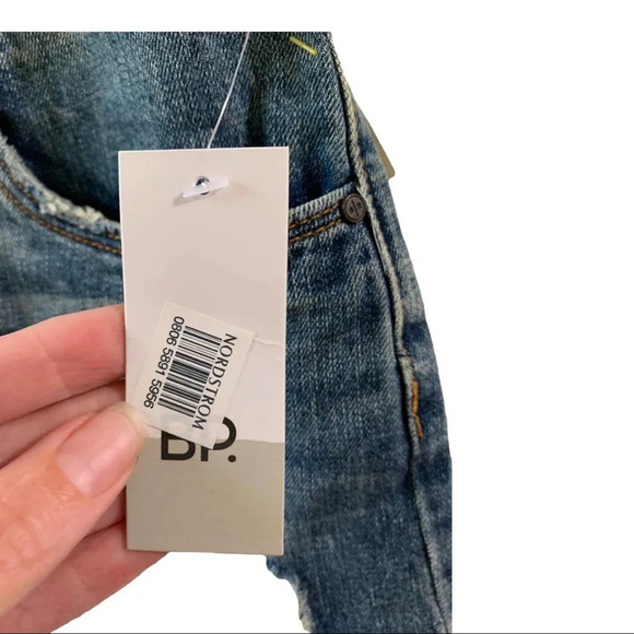 BP distressed high rise jean shorts size 27 - Picture 5 of 8